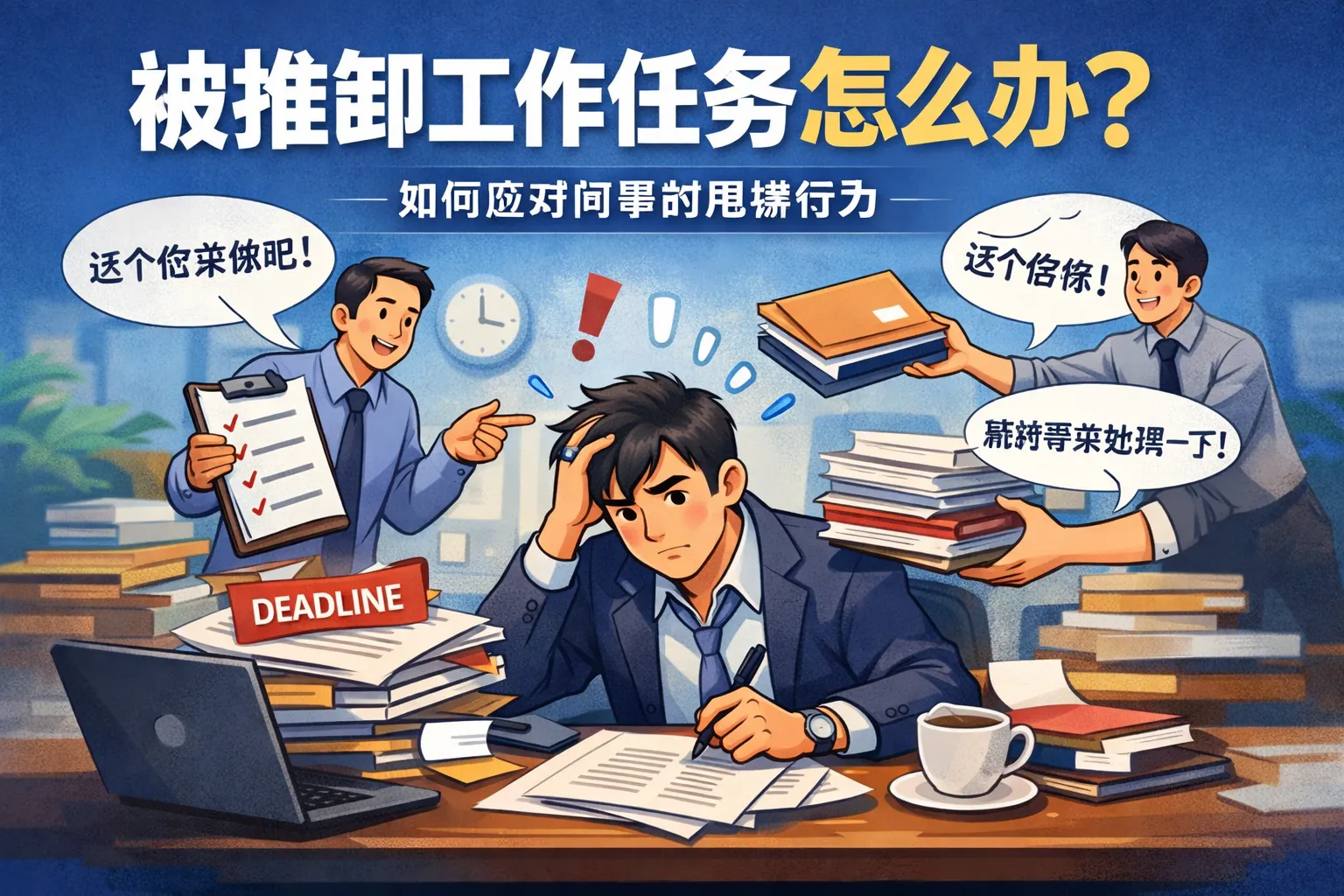 被推卸工作任务怎么办