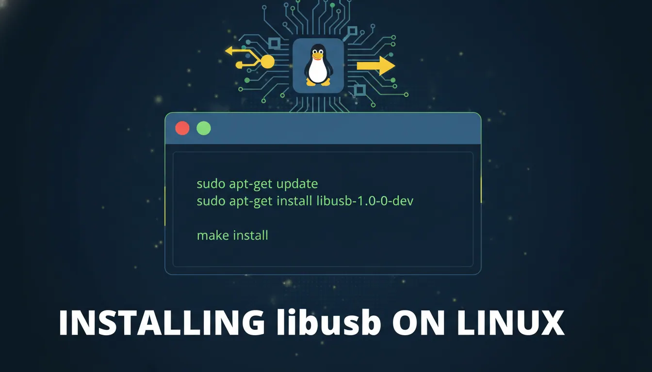如何安装libusb linux
