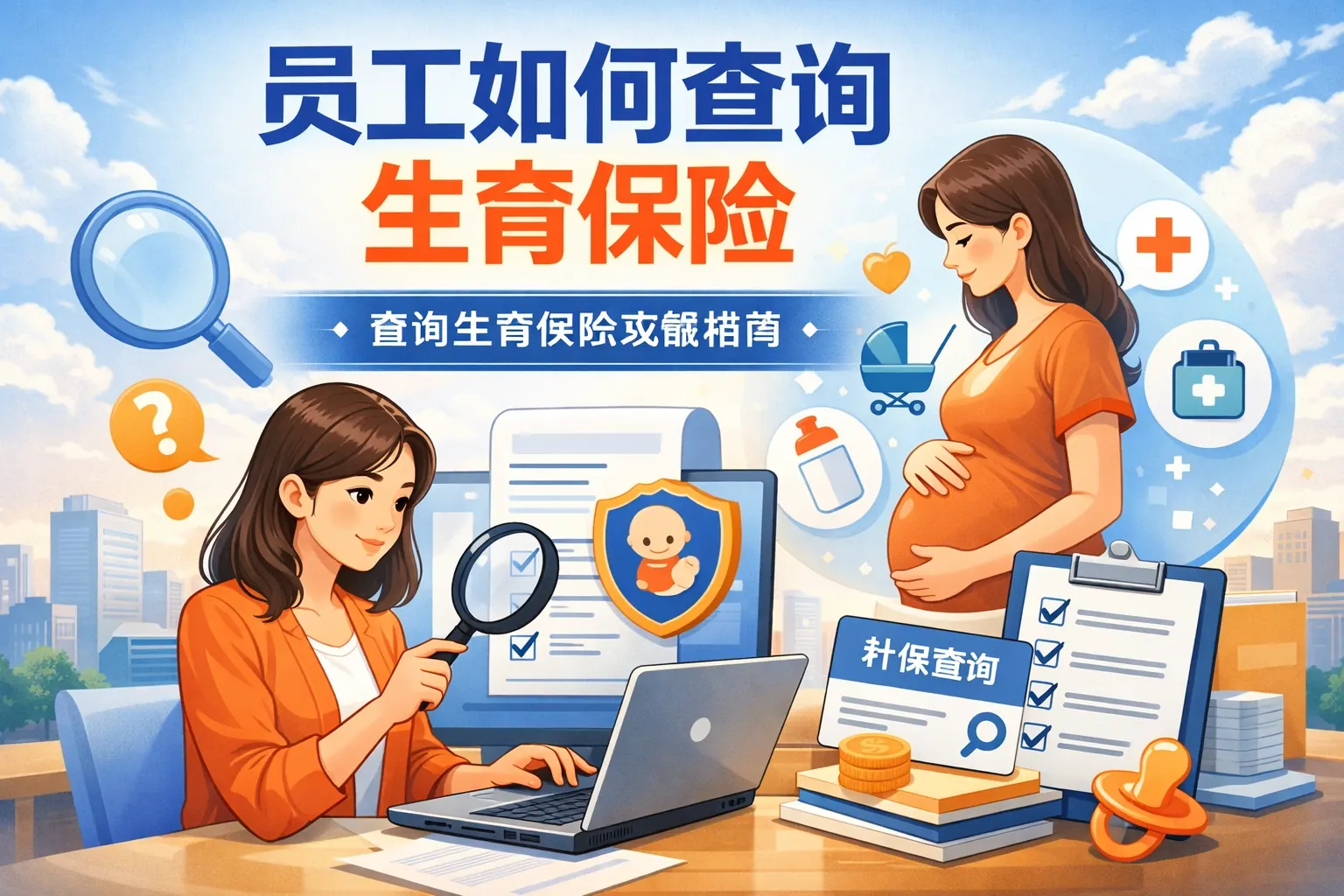 员工如何查询生育保险