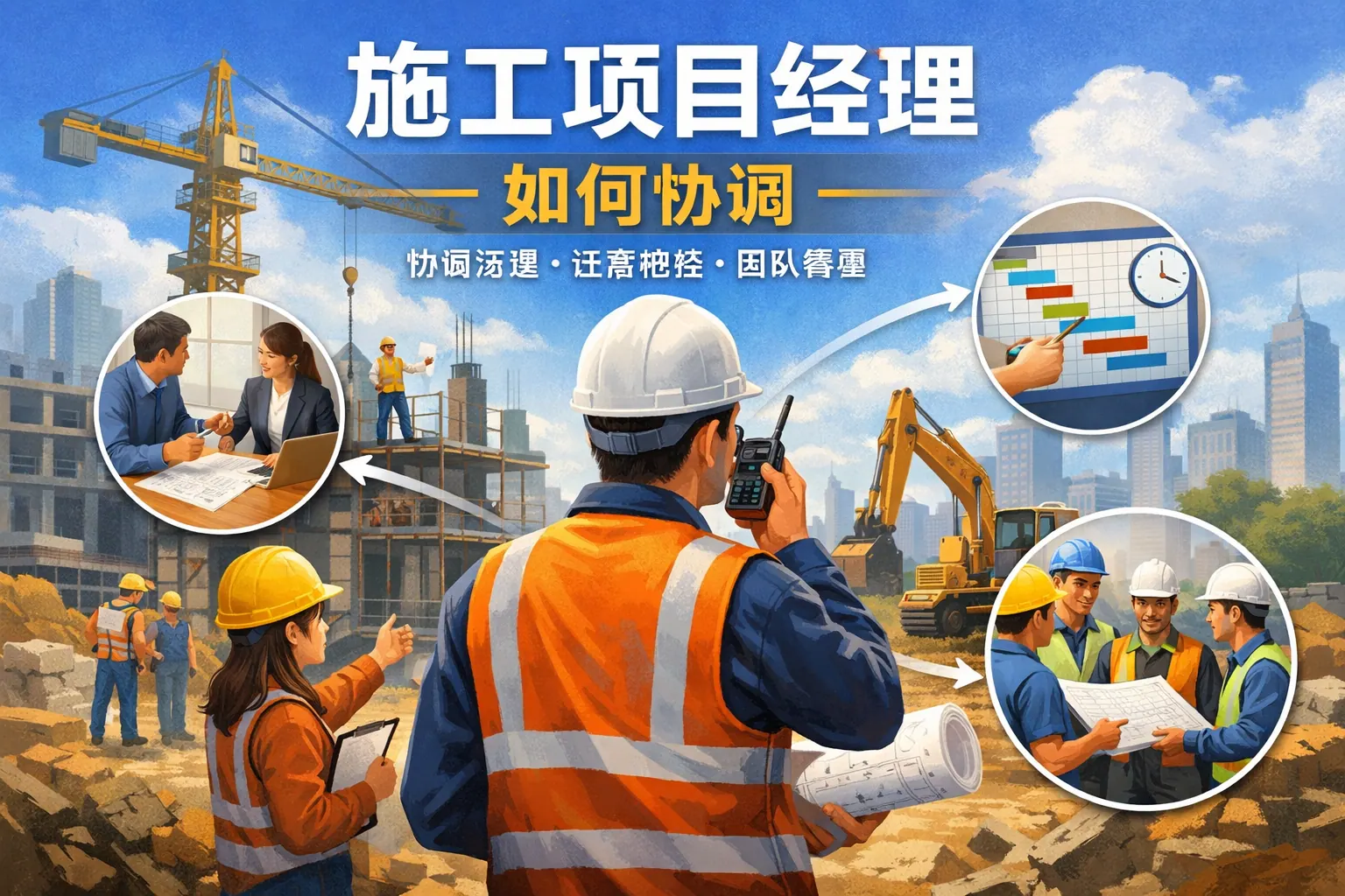 施工项目经理如何协调