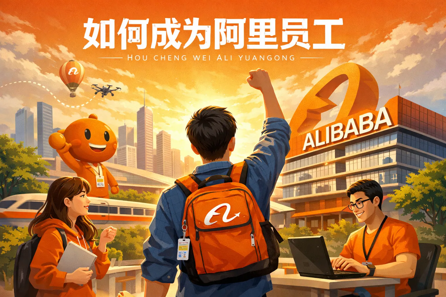 如何成为阿里员工