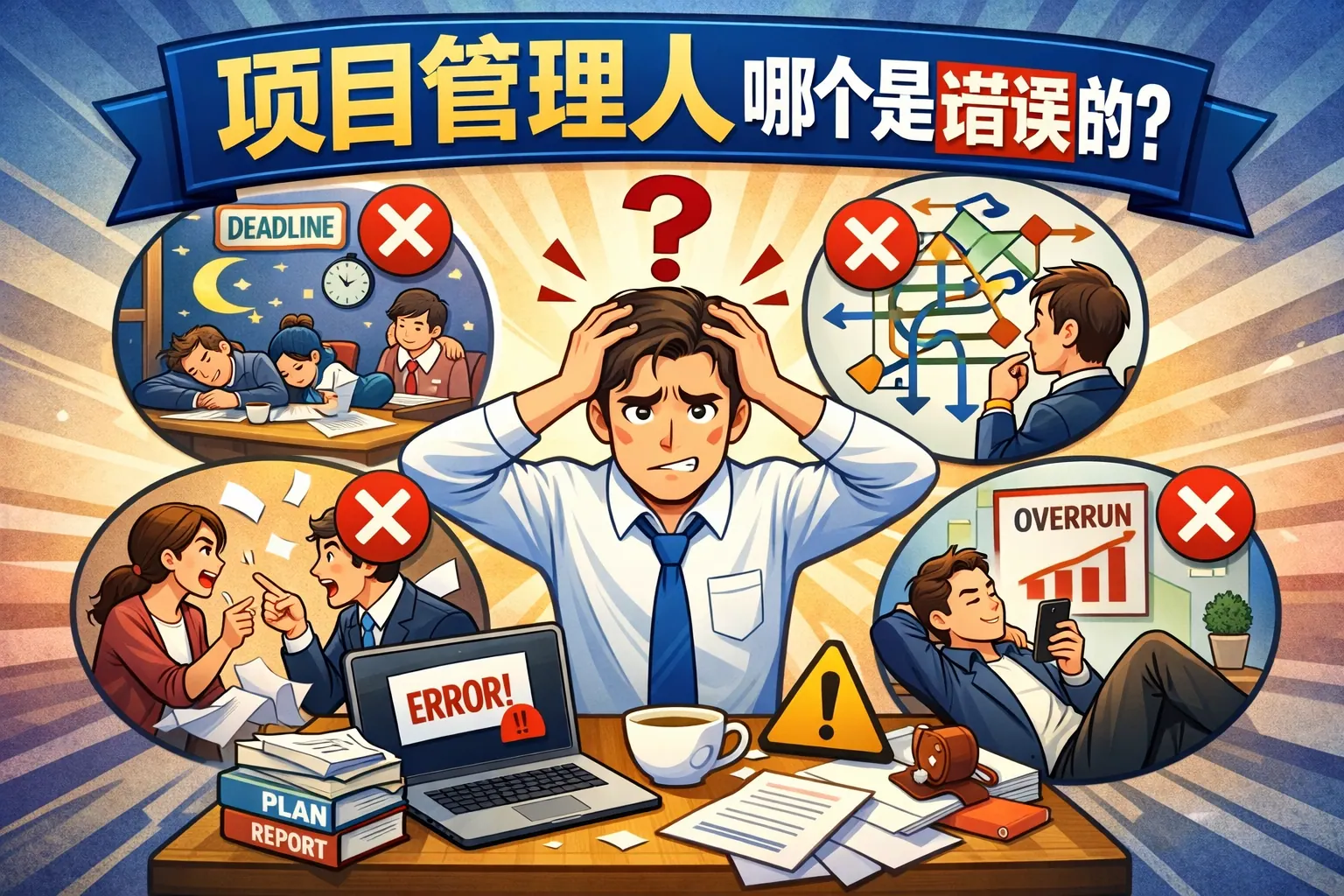 项目管理人哪个是错误的