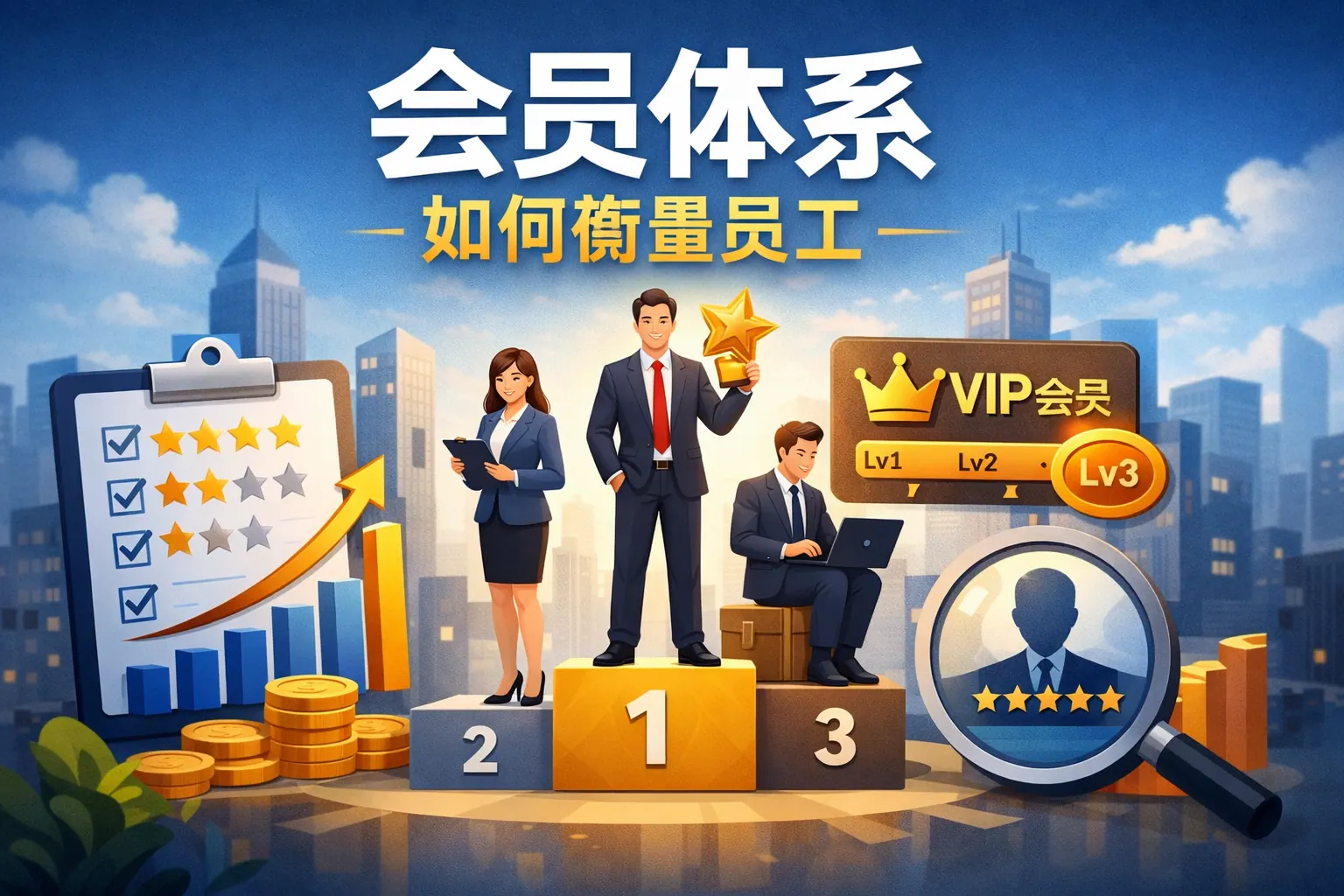 会员体系如何衡量员工