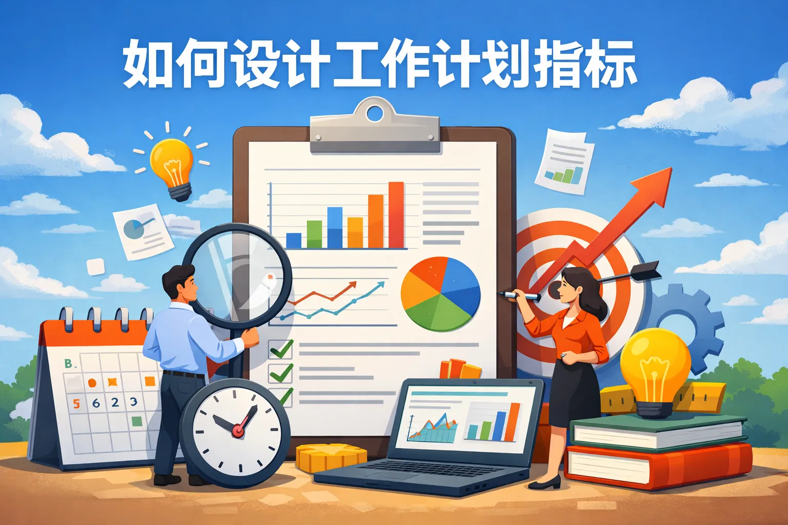 如何设计工作计划指标