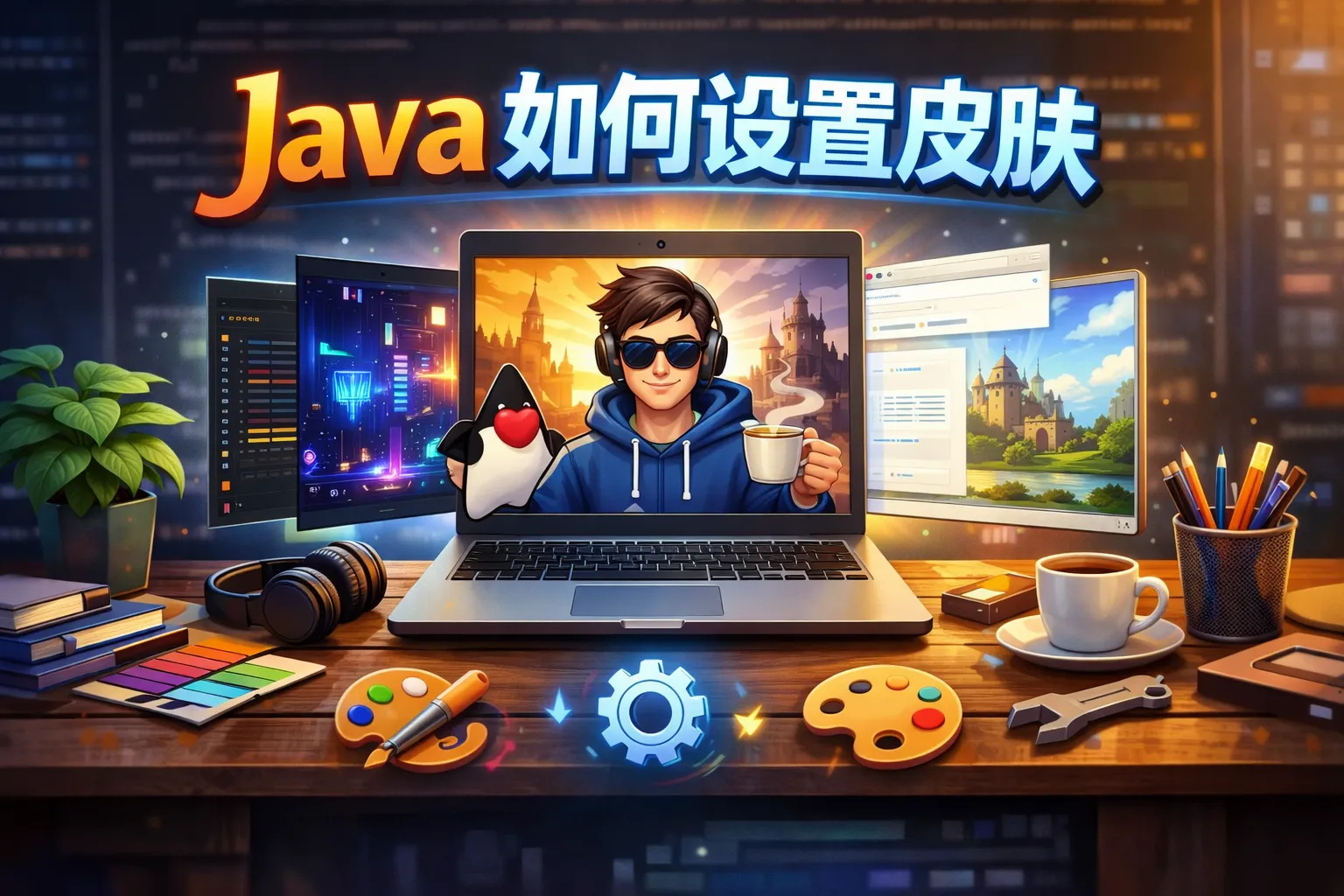 Java如何设置皮肤