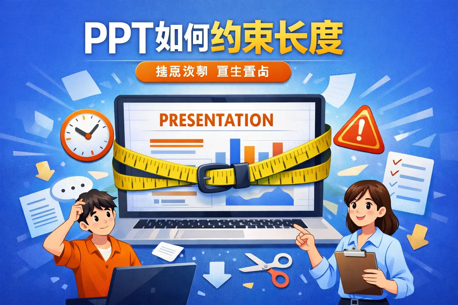 ppt如何约束长度