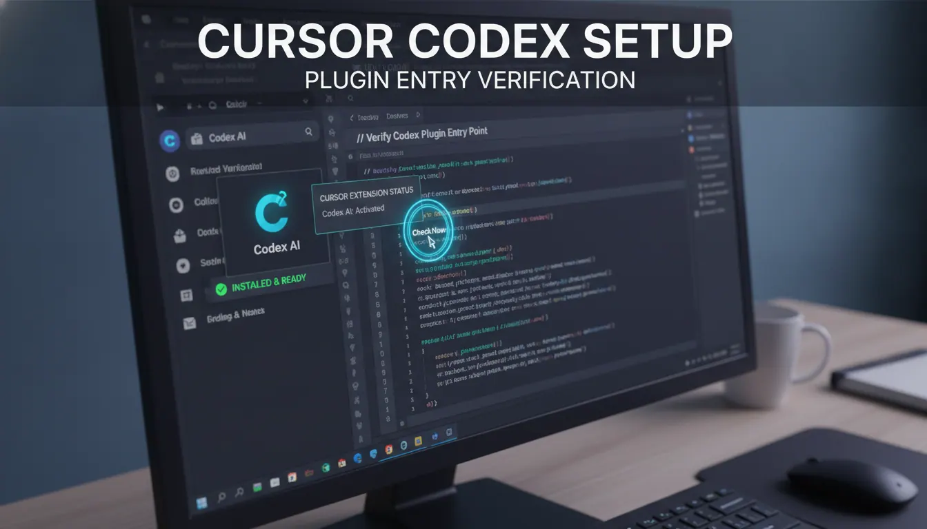 Cursor 安装 Codex 后如何确认插件入口没有问题