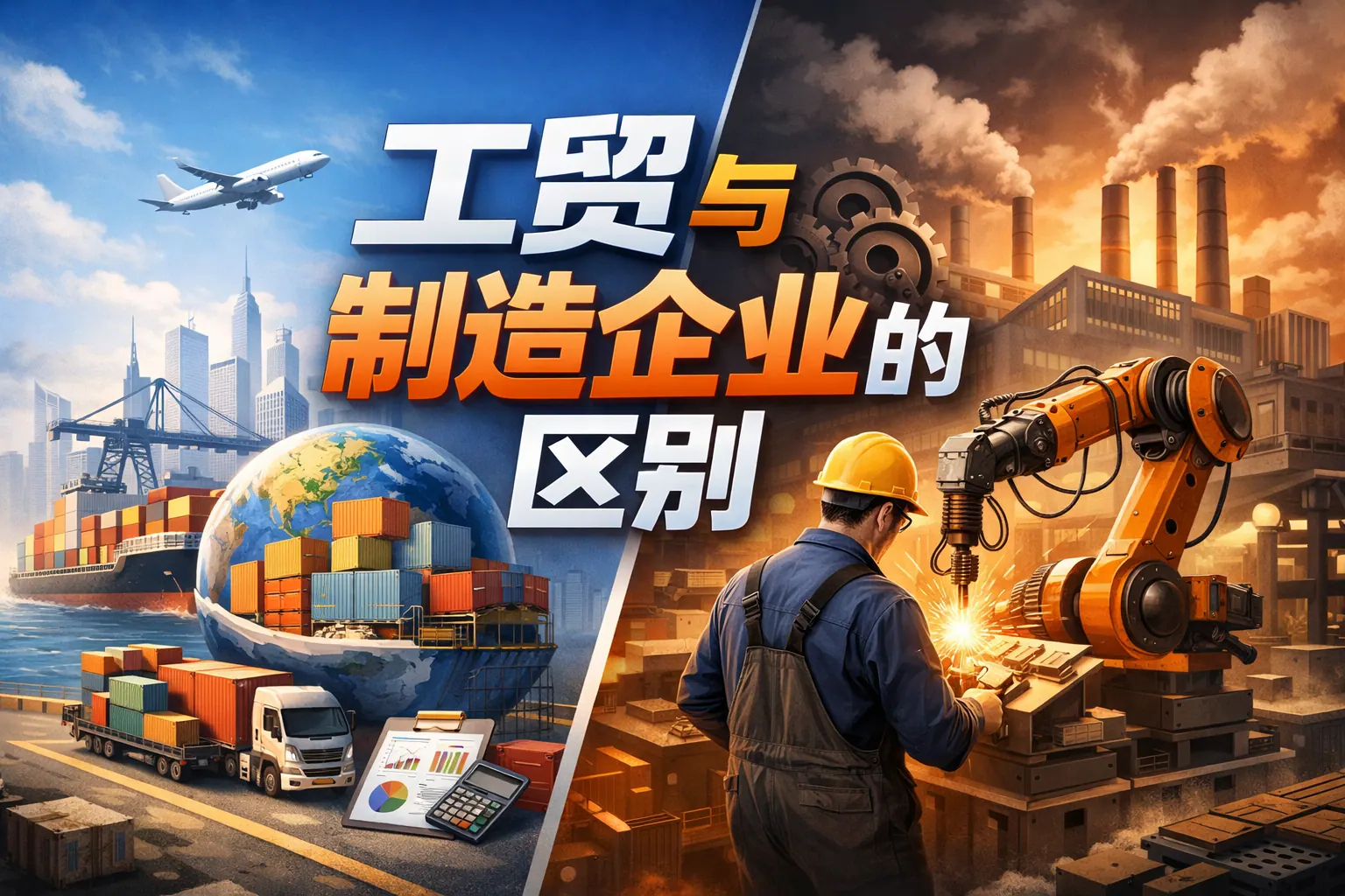 工贸与制造企业的区别