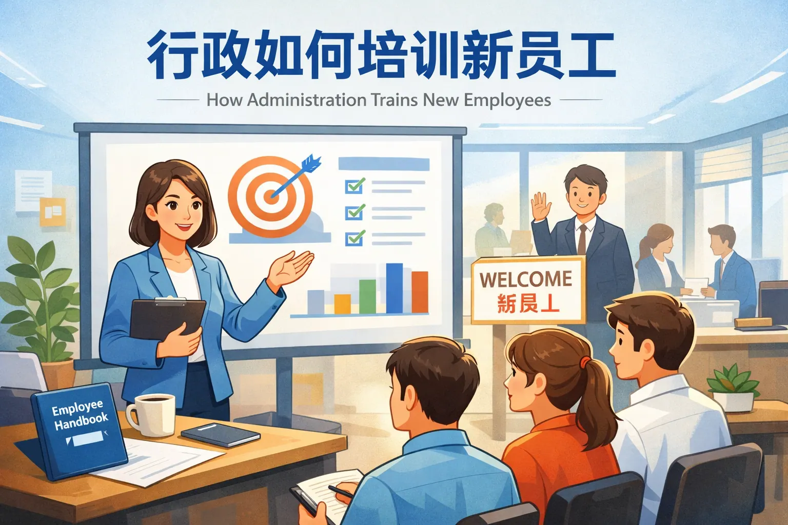 行政如何培训新员工