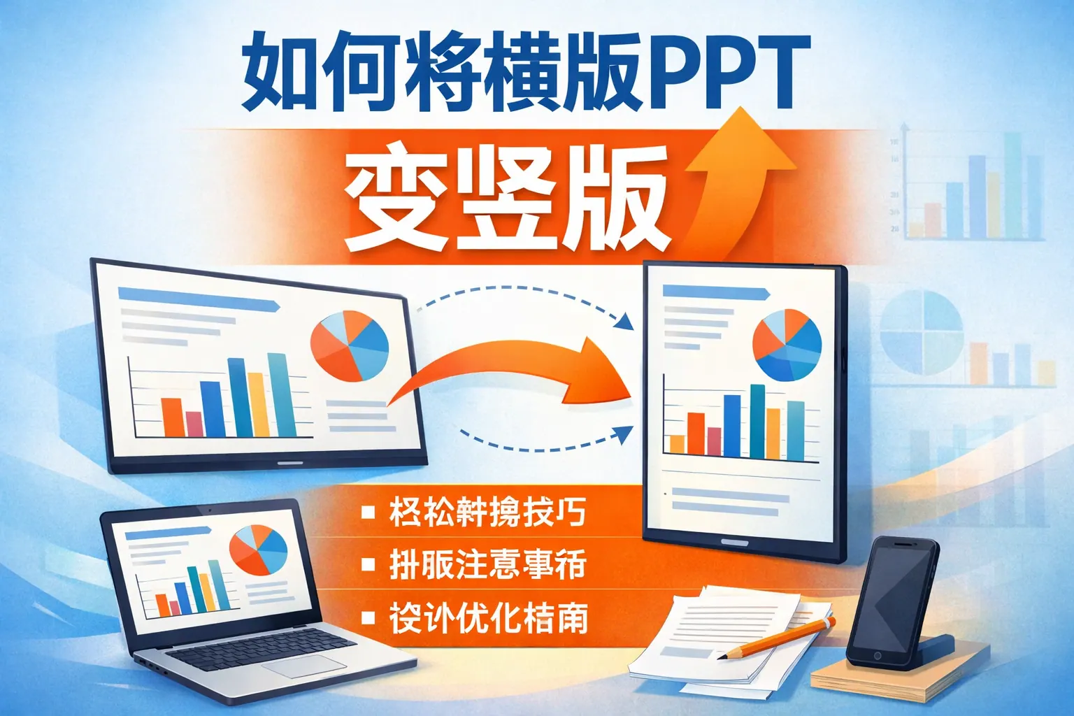 如何将横版ppt变竖版