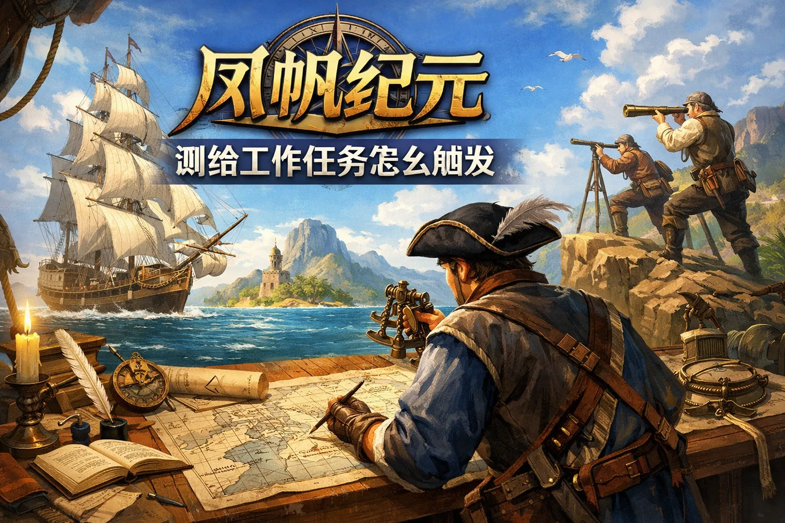 风帆纪元测绘工作任务怎么触发