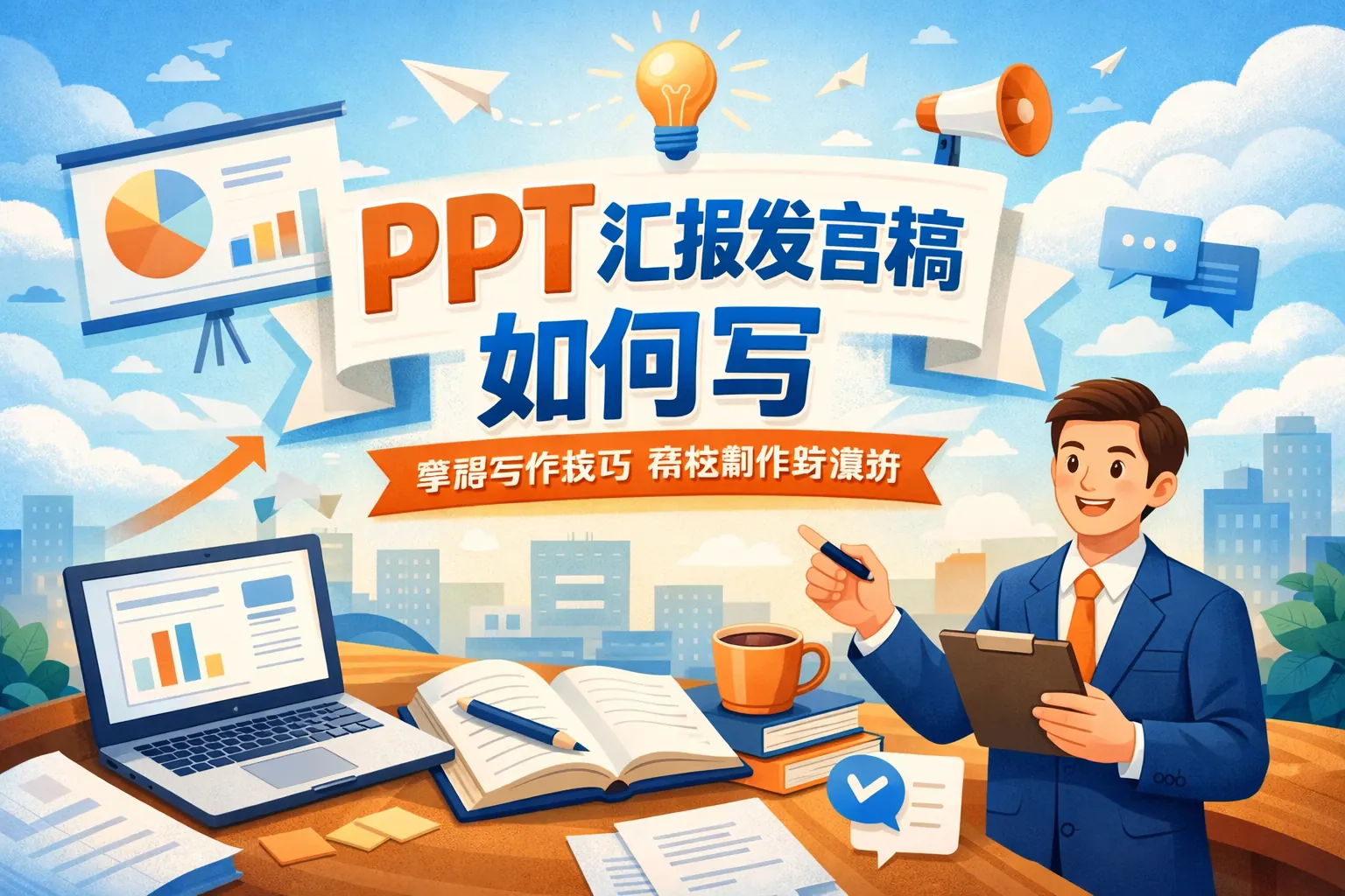 ppt汇报发言稿如何写