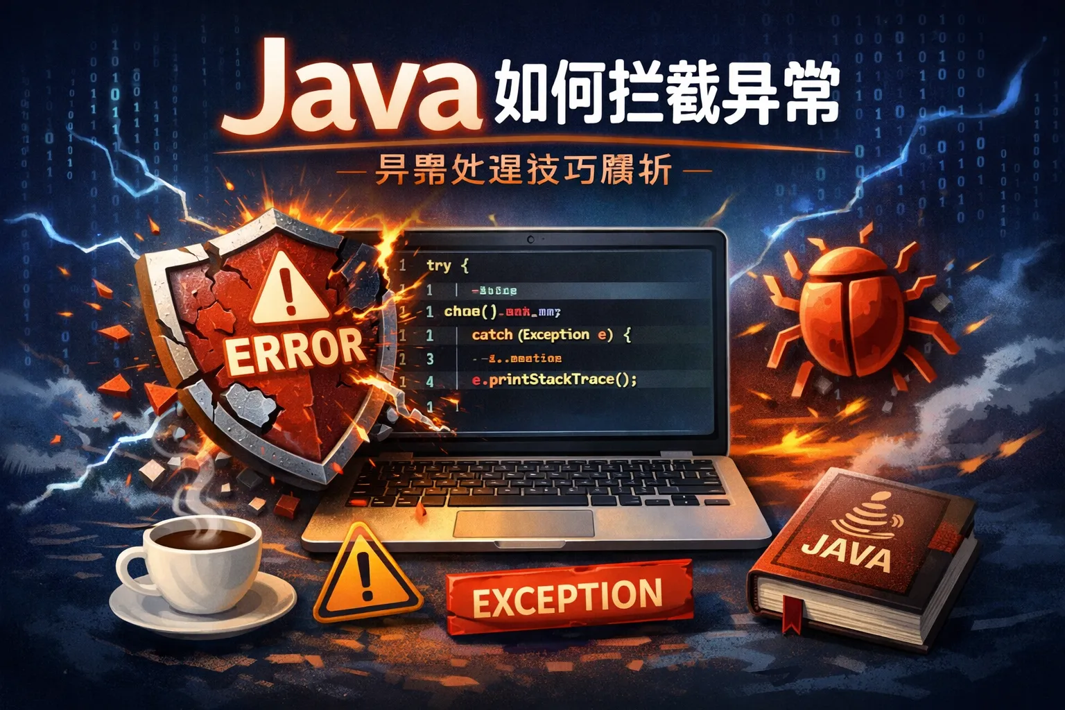 java如何拦截异常