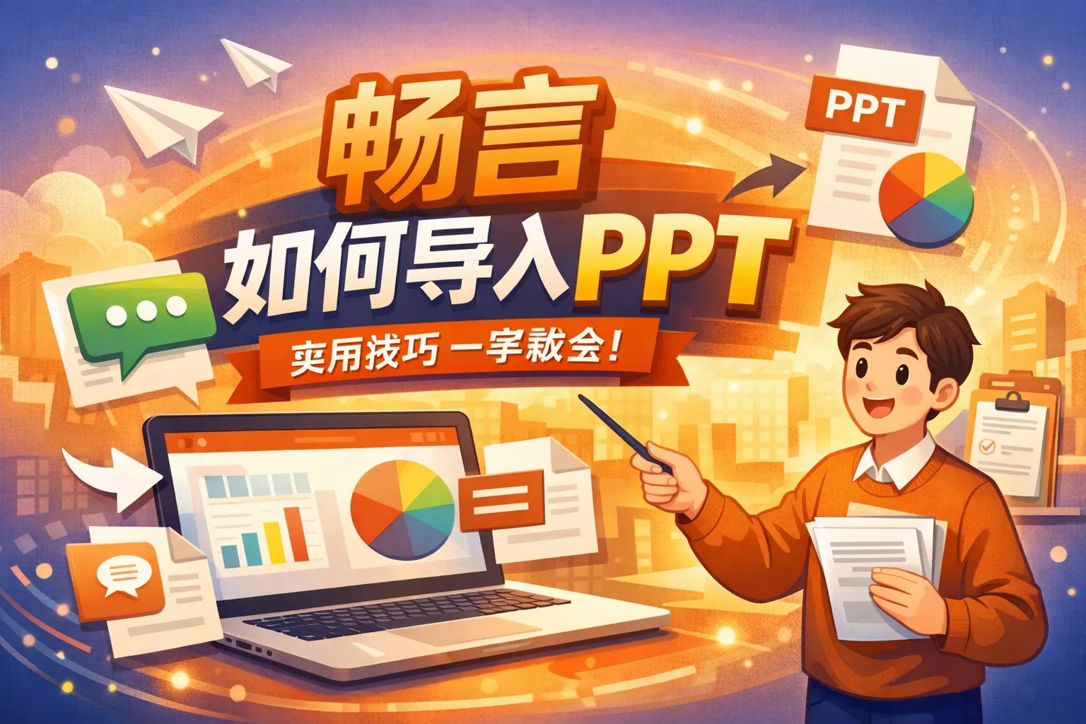 畅言如何导入PPT