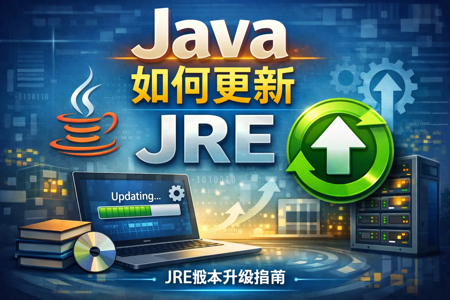 java如何更新jre