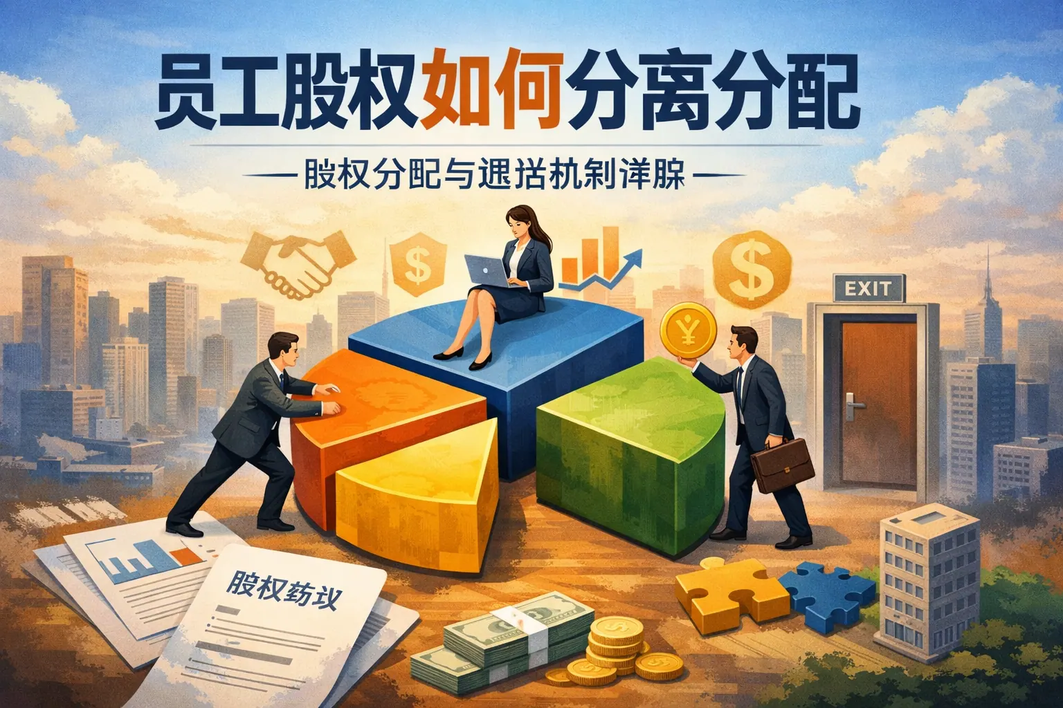 员工股权如何分离分配