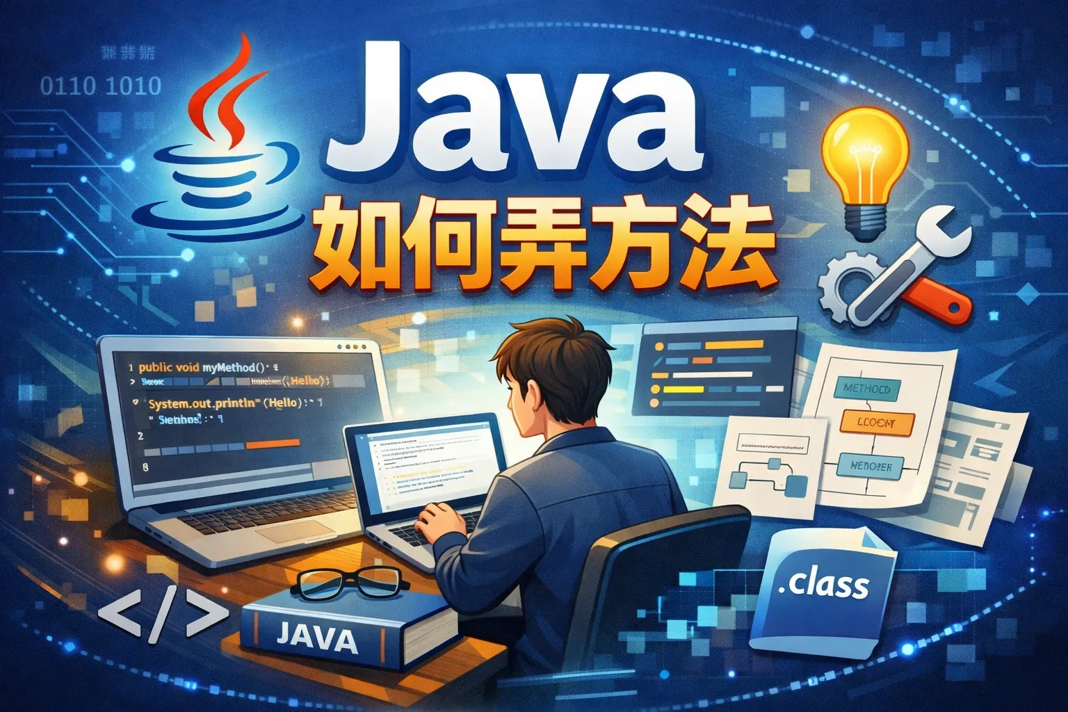 java如何弄方法