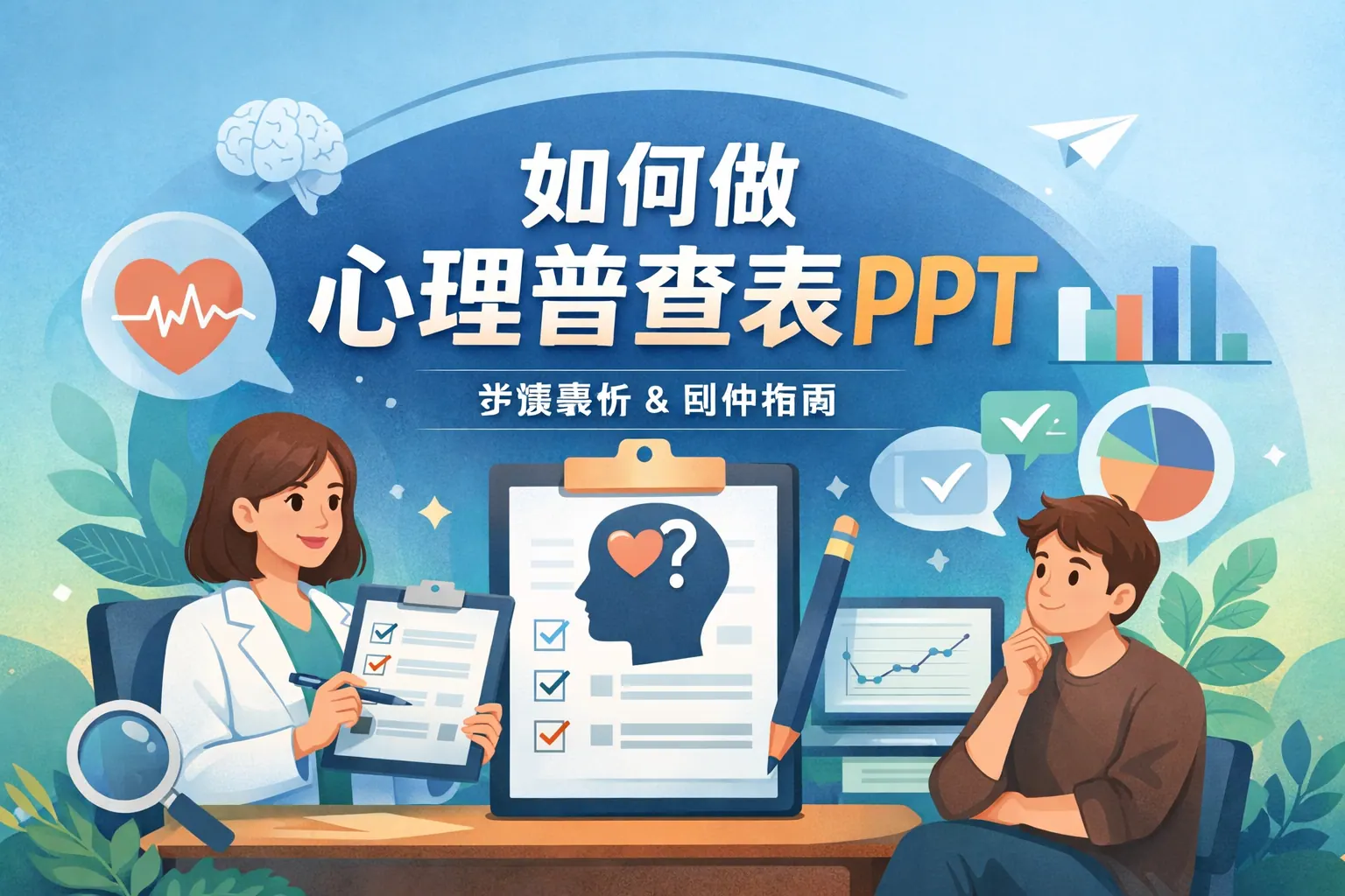 如何做心理普查表ppt