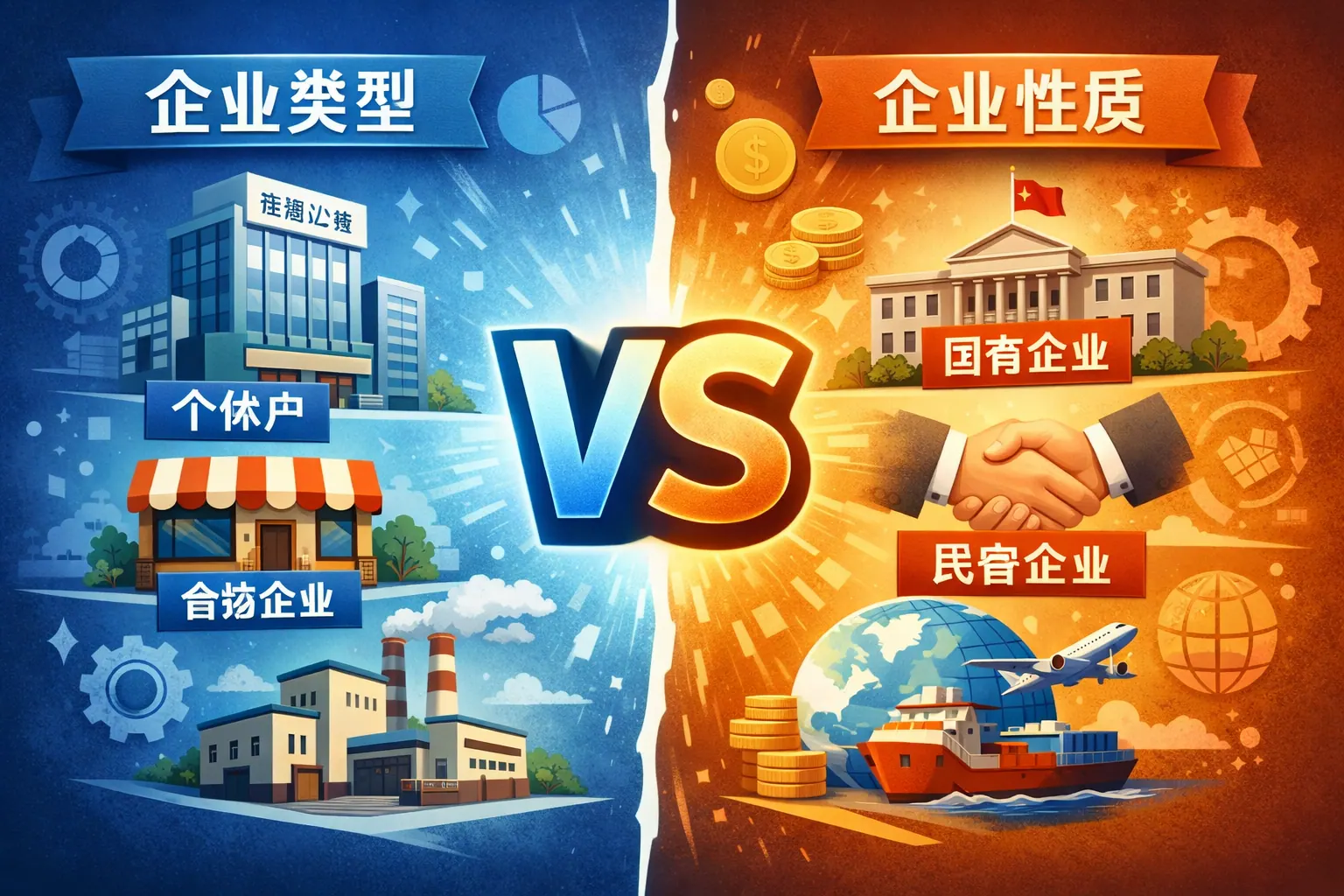 企业类型与企业性质区别