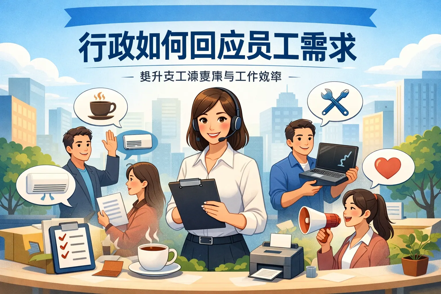 行政如何回应员工需求