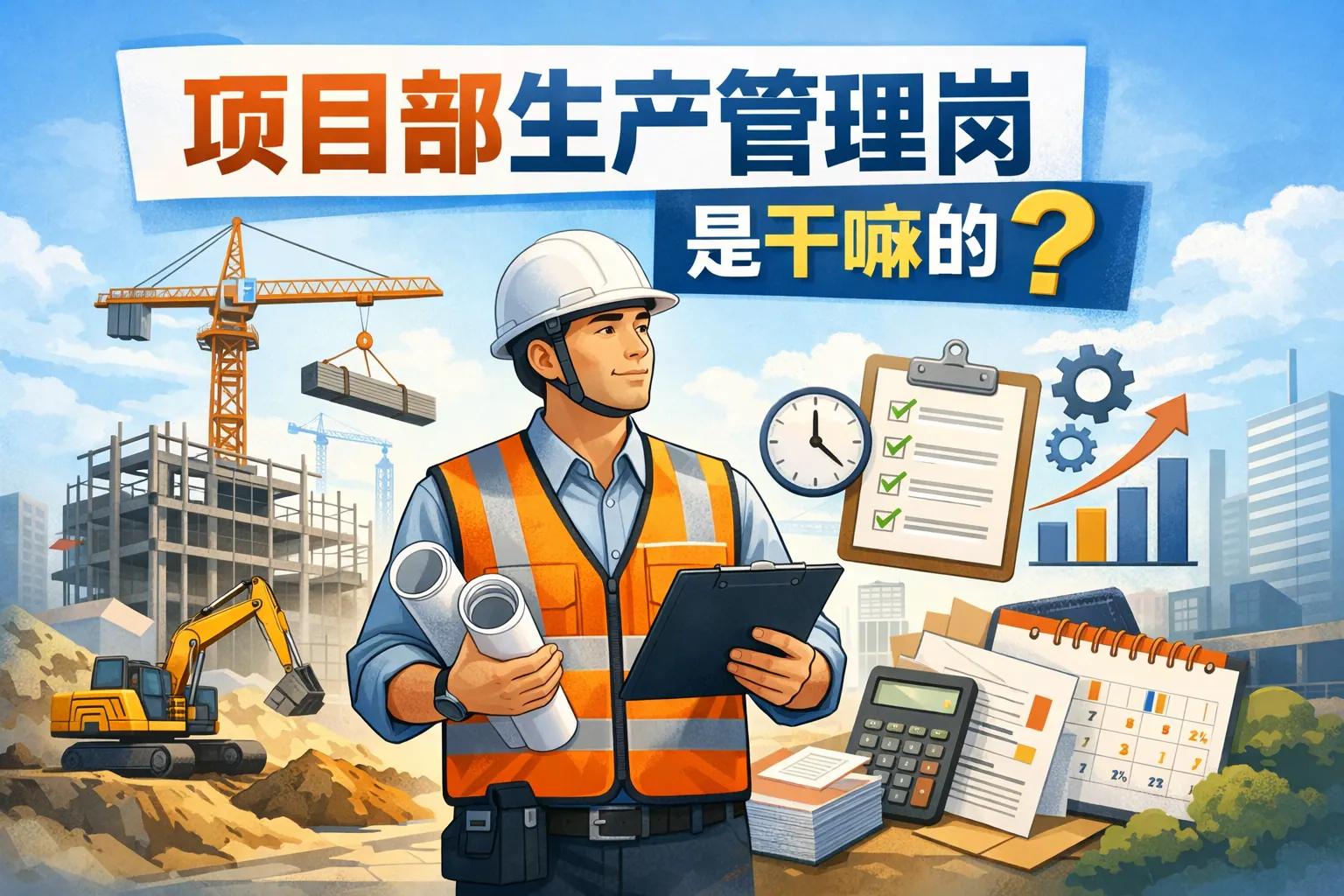 项目部生产管理岗是干嘛的