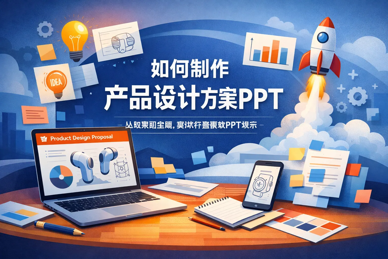 如何制作产品设计方案ppt