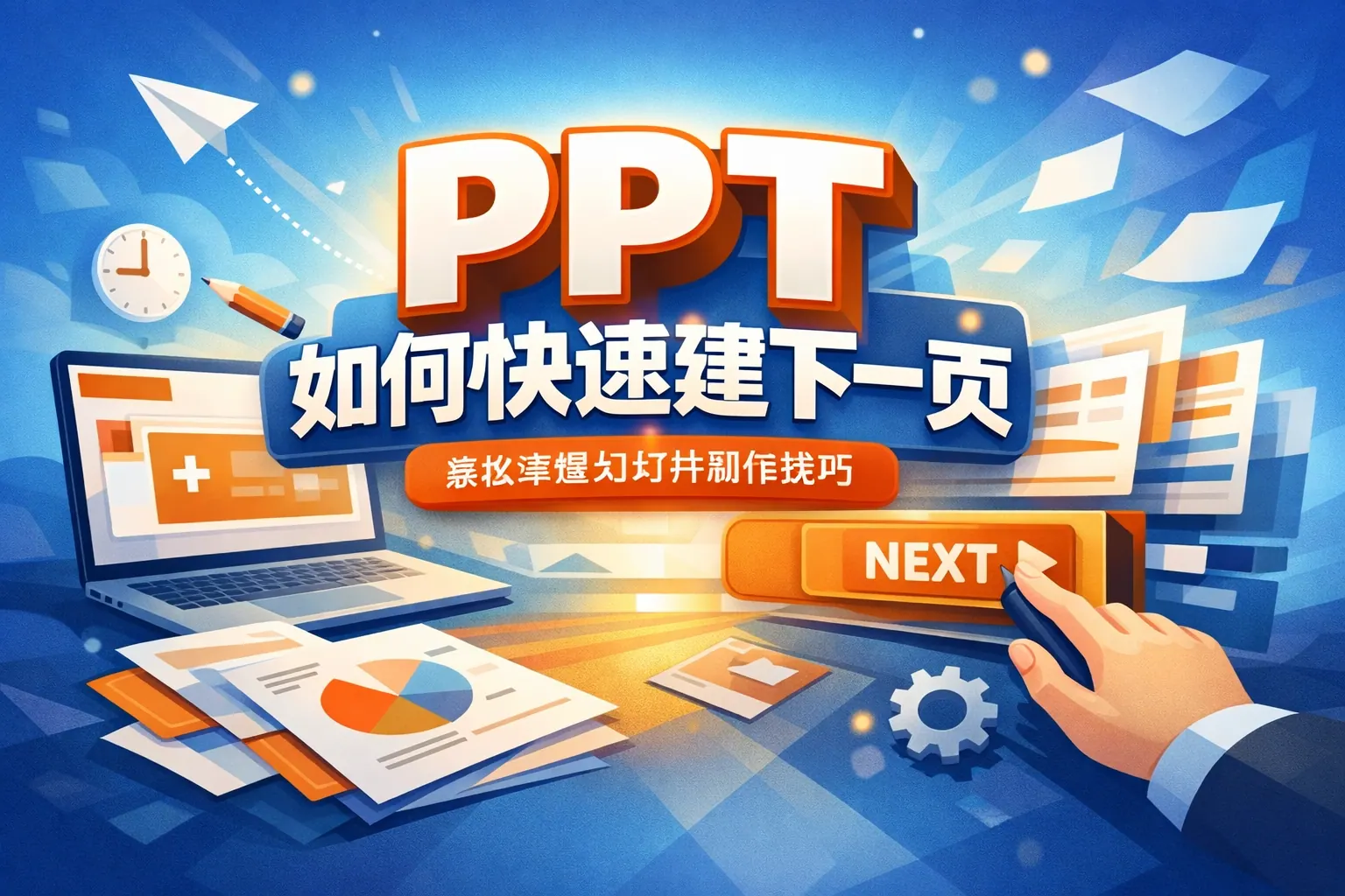 ppt如何快速建下一页