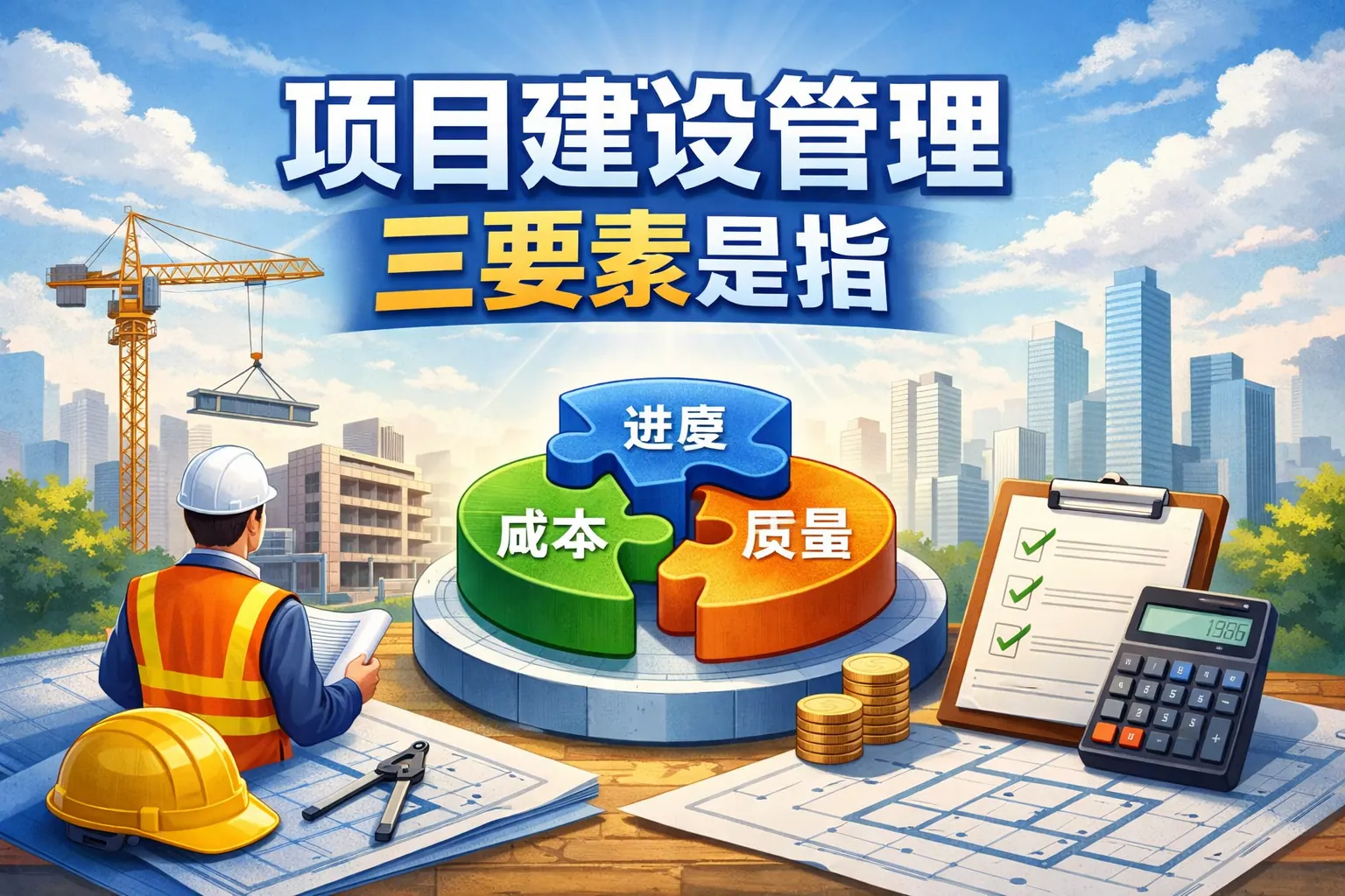 项目建设管理三要素是指