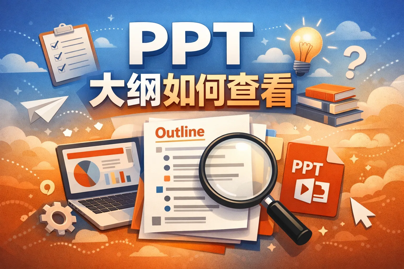 ppt大纲如何查看