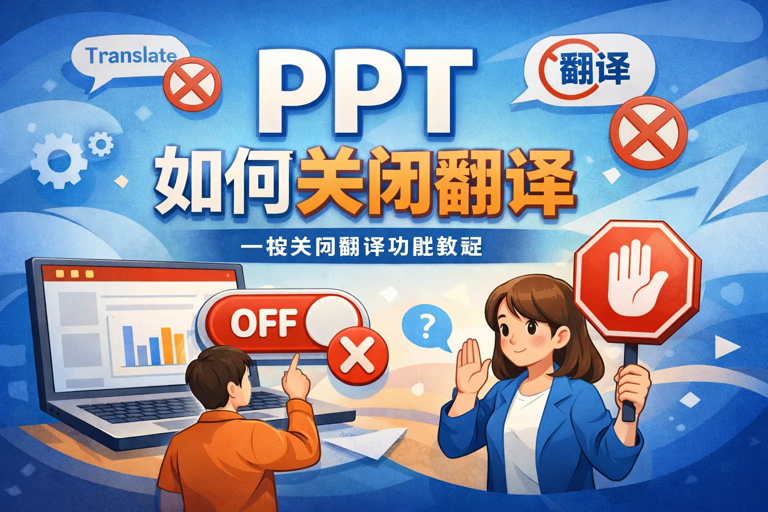 ppt如何关闭翻译