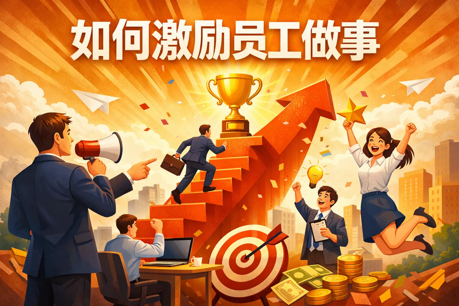 如何激励员工做事