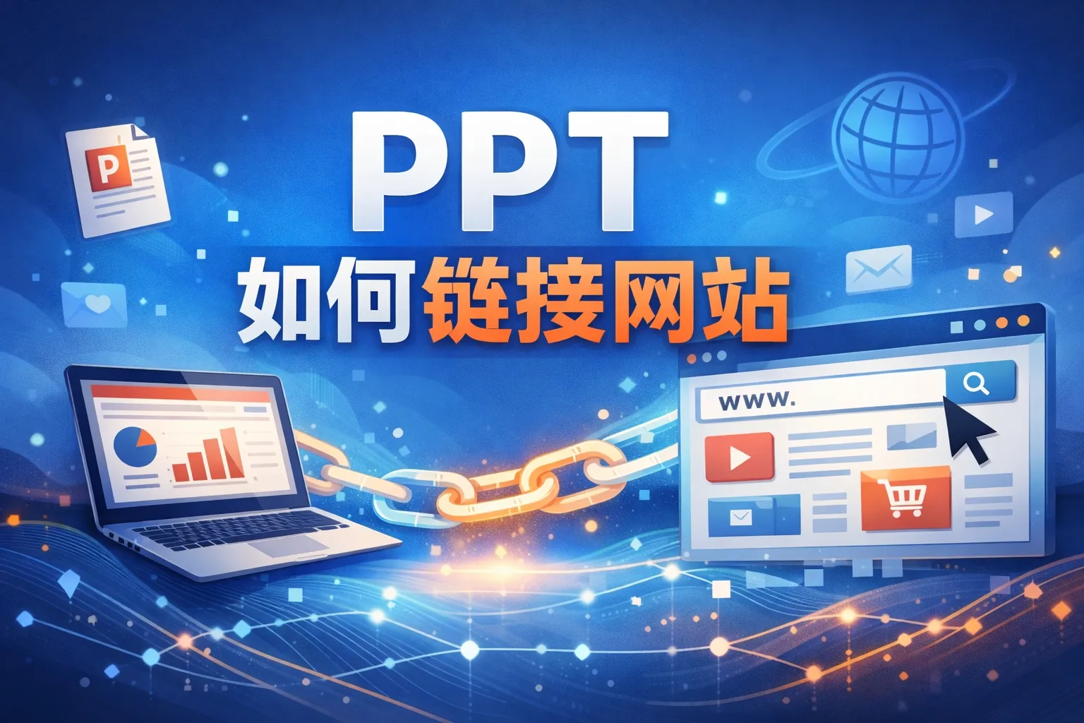 ppt 如何链接网站