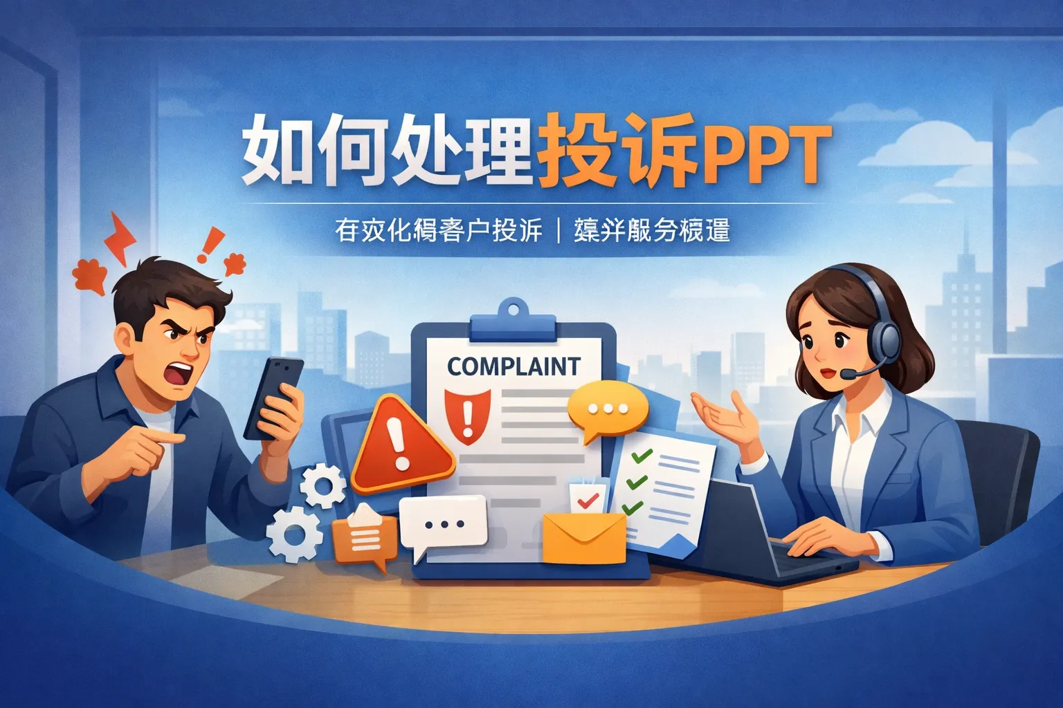 如何处理投诉ppt
