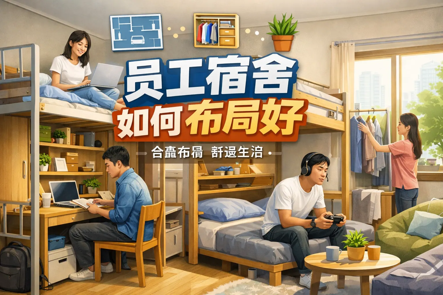 员工宿舍如何布局好