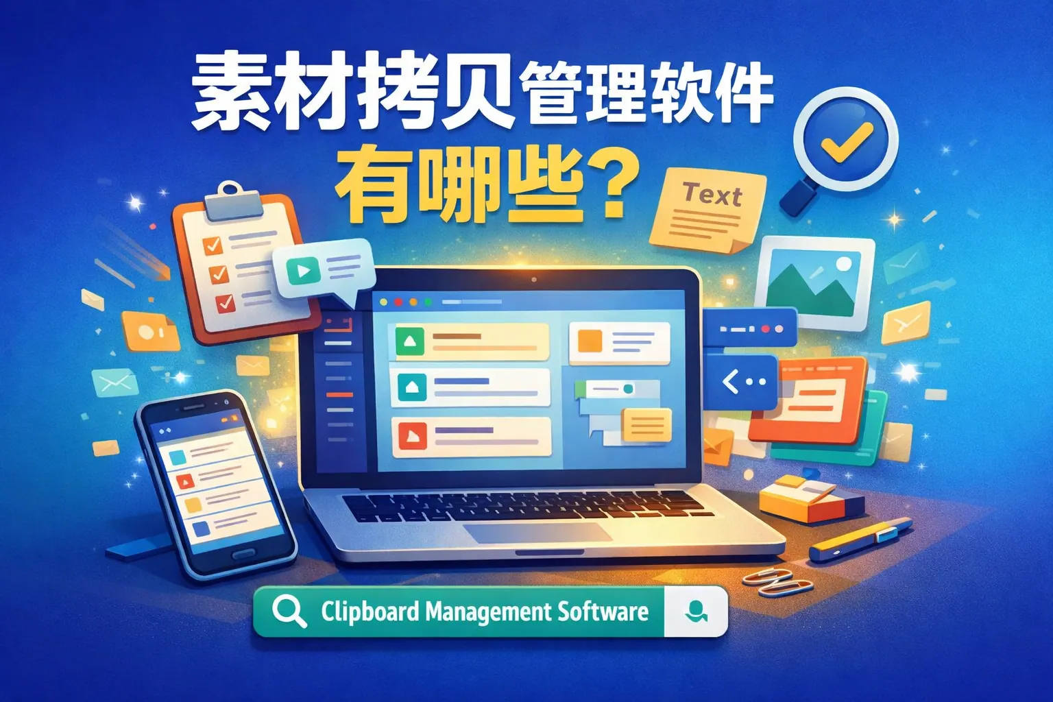 素材拷贝管理软件有哪些