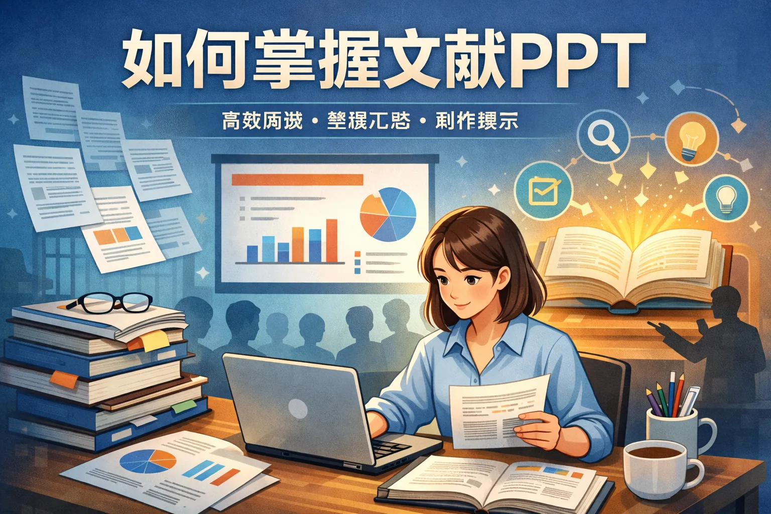 如何掌握文献ppt