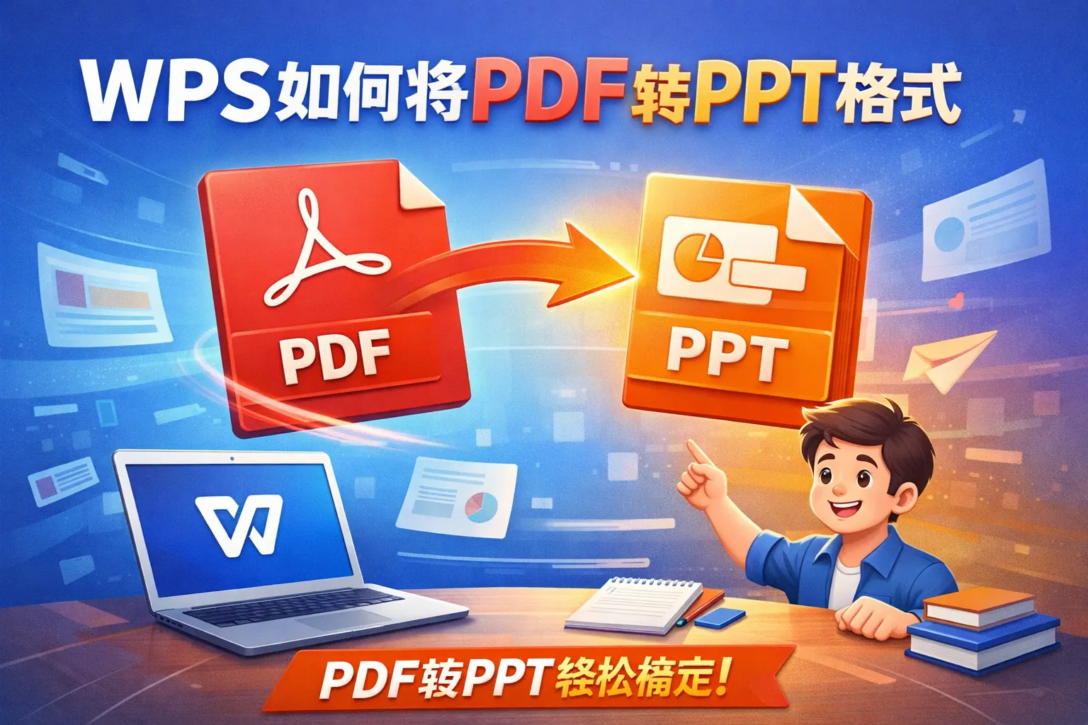wps如何将pdf转ppt格式