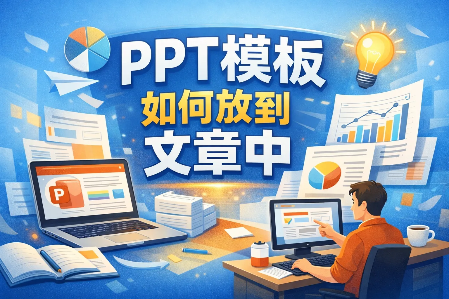 ppt模板如何放到