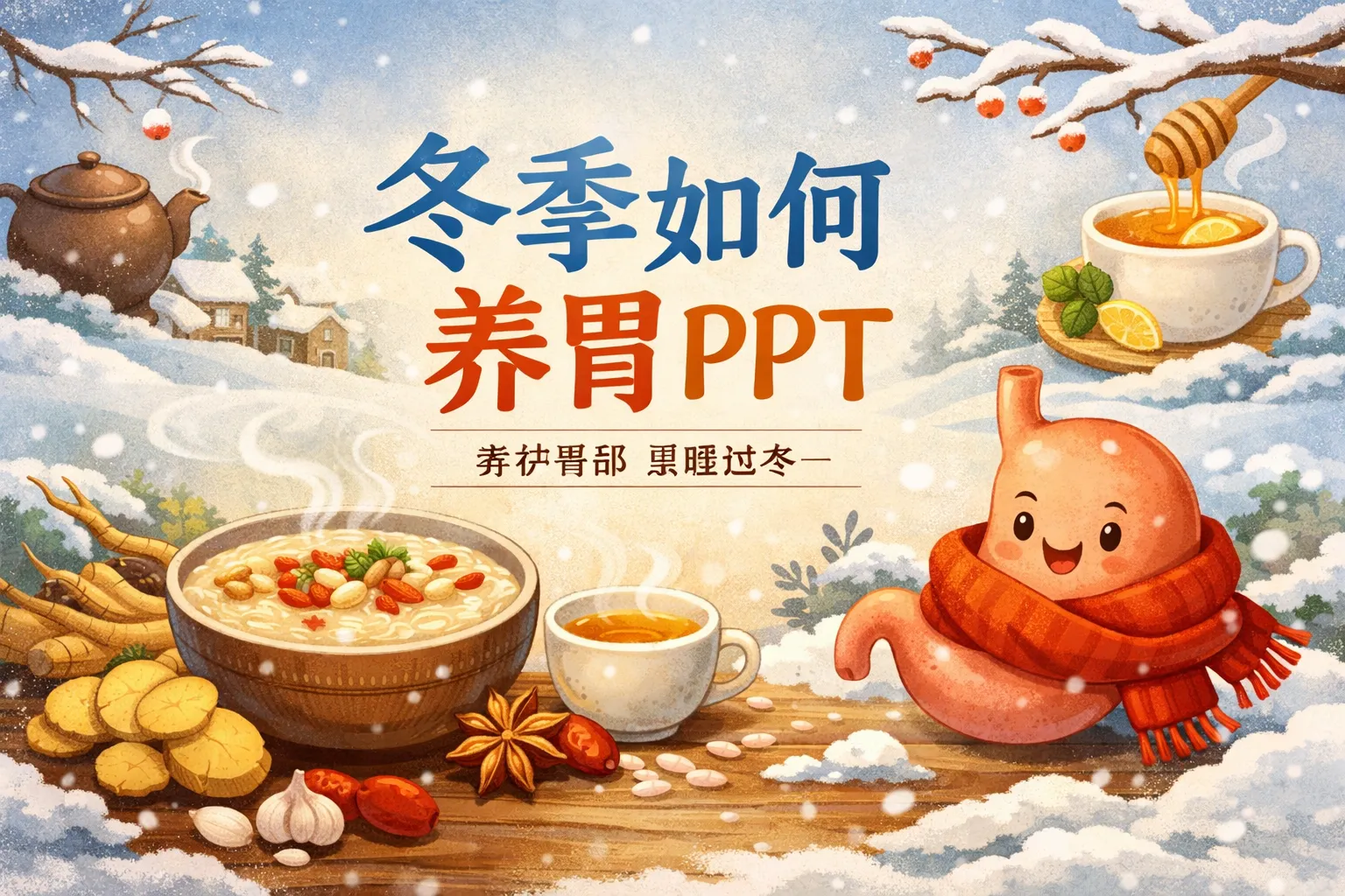 冬季如何养胃ppt