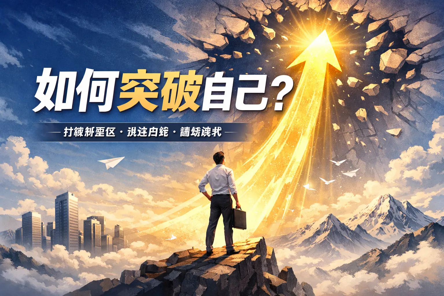 如何突破自己ppt