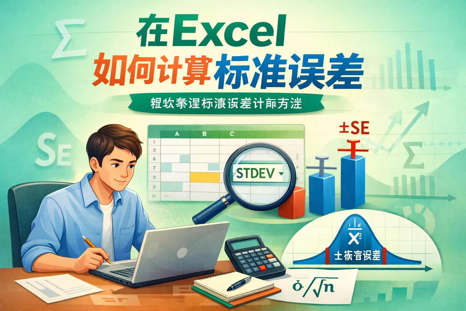 在excel如何计算标准误差