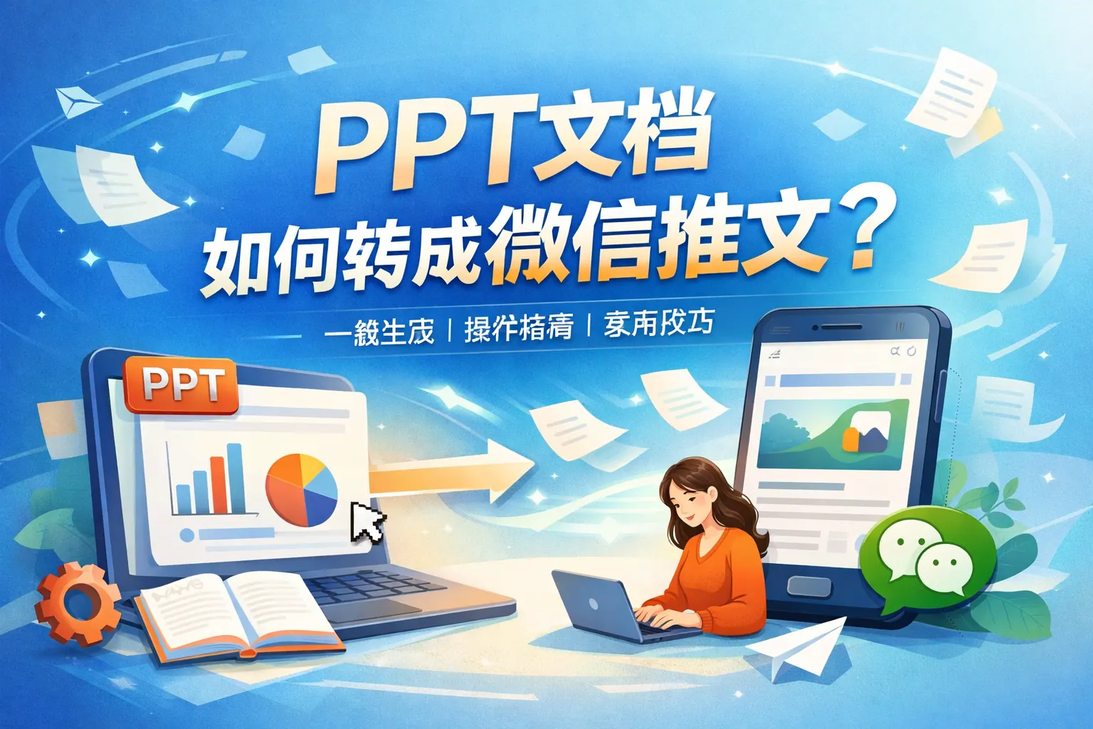 ppt文档如何转成微信推文