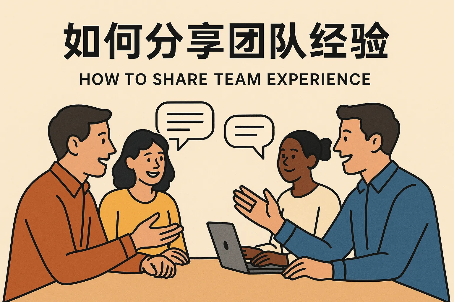 如何分享团队经验