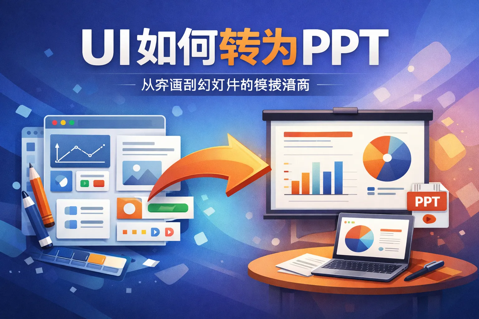 ui如何转为ppt