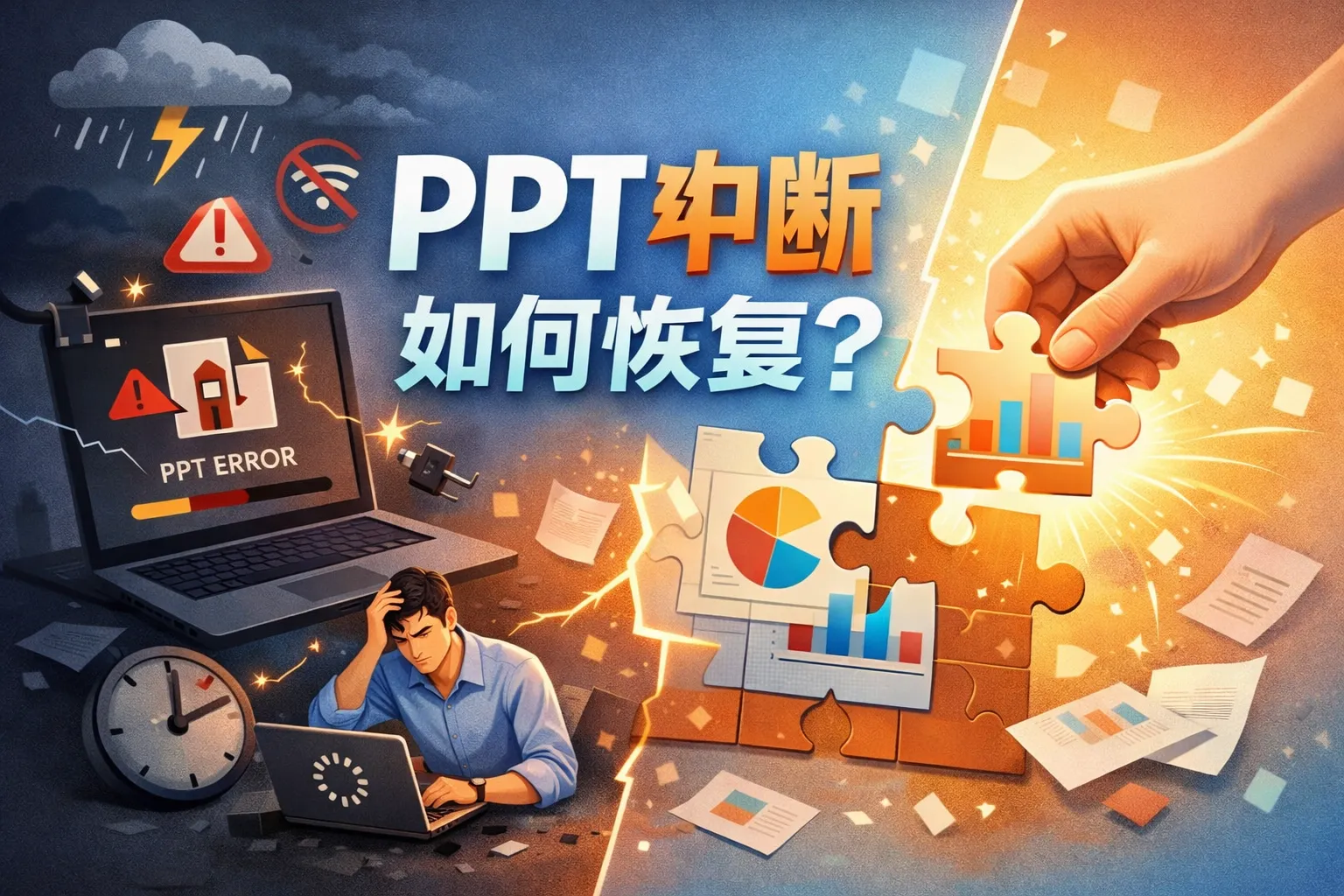 ppt中断如何恢复