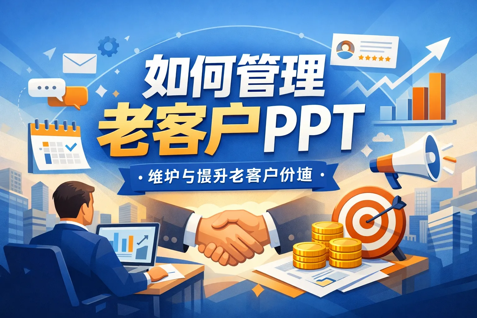 如何管理老客户ppt