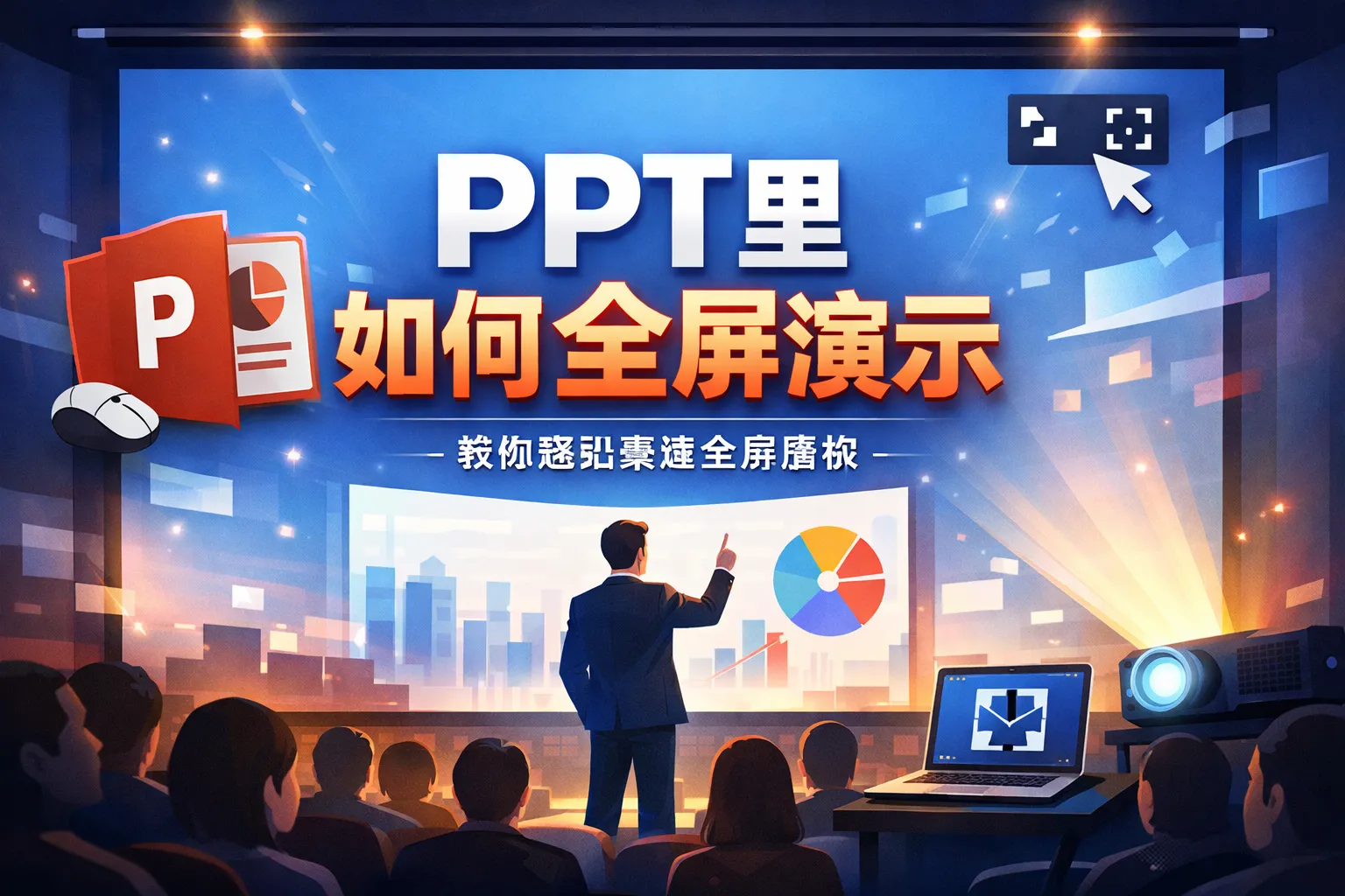 ppt里如何全屏演示