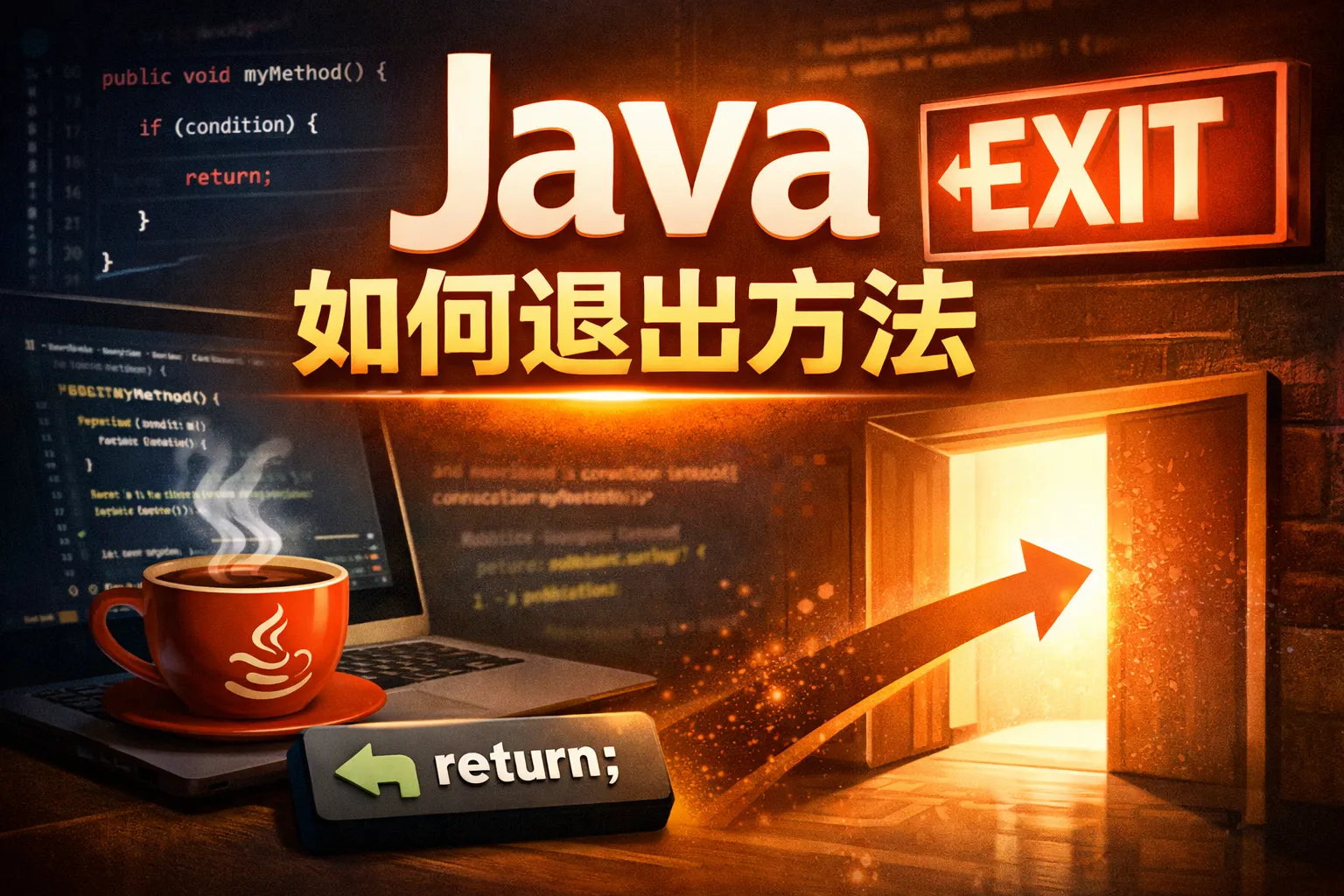 java如何退出方法