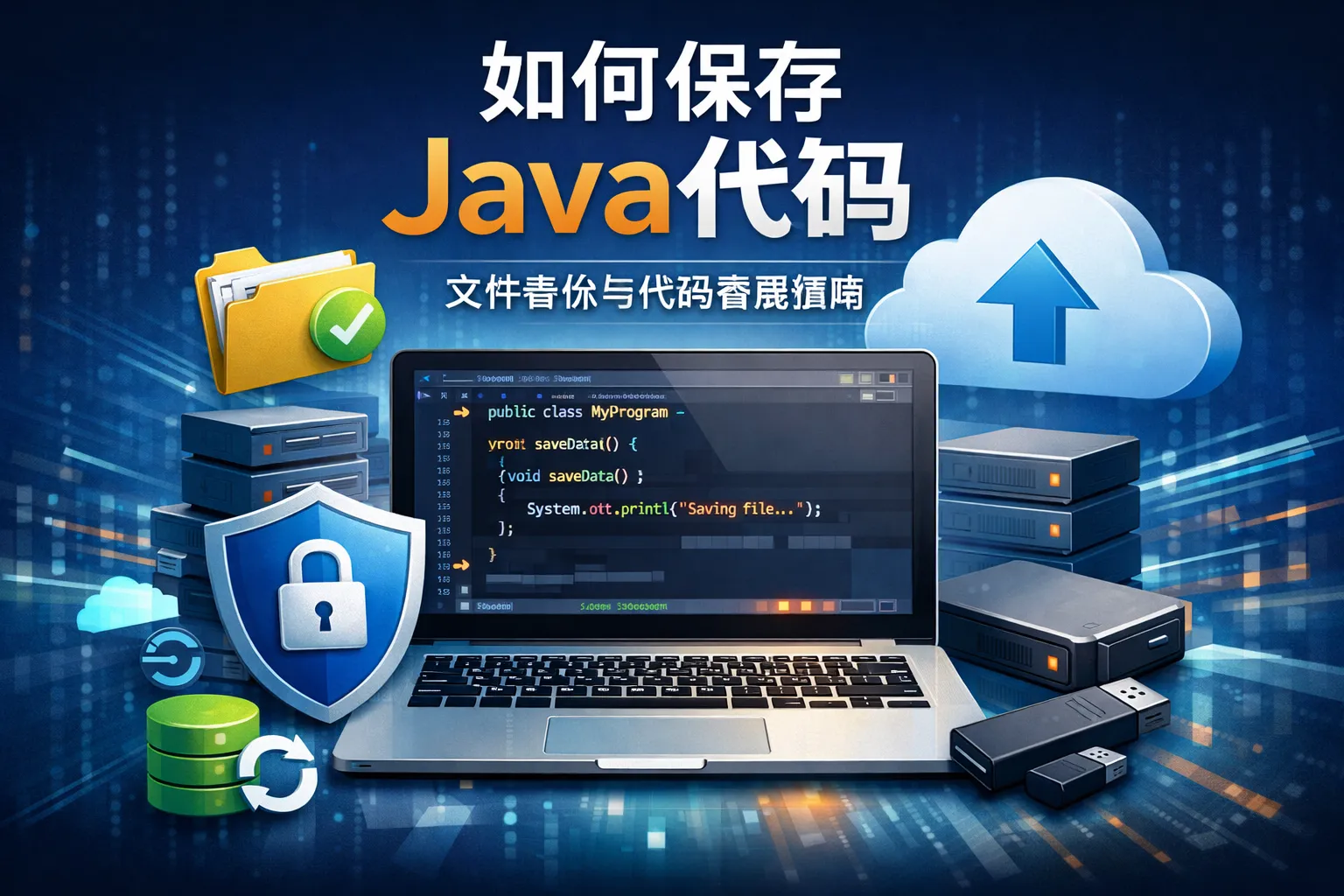 如何保存java代码