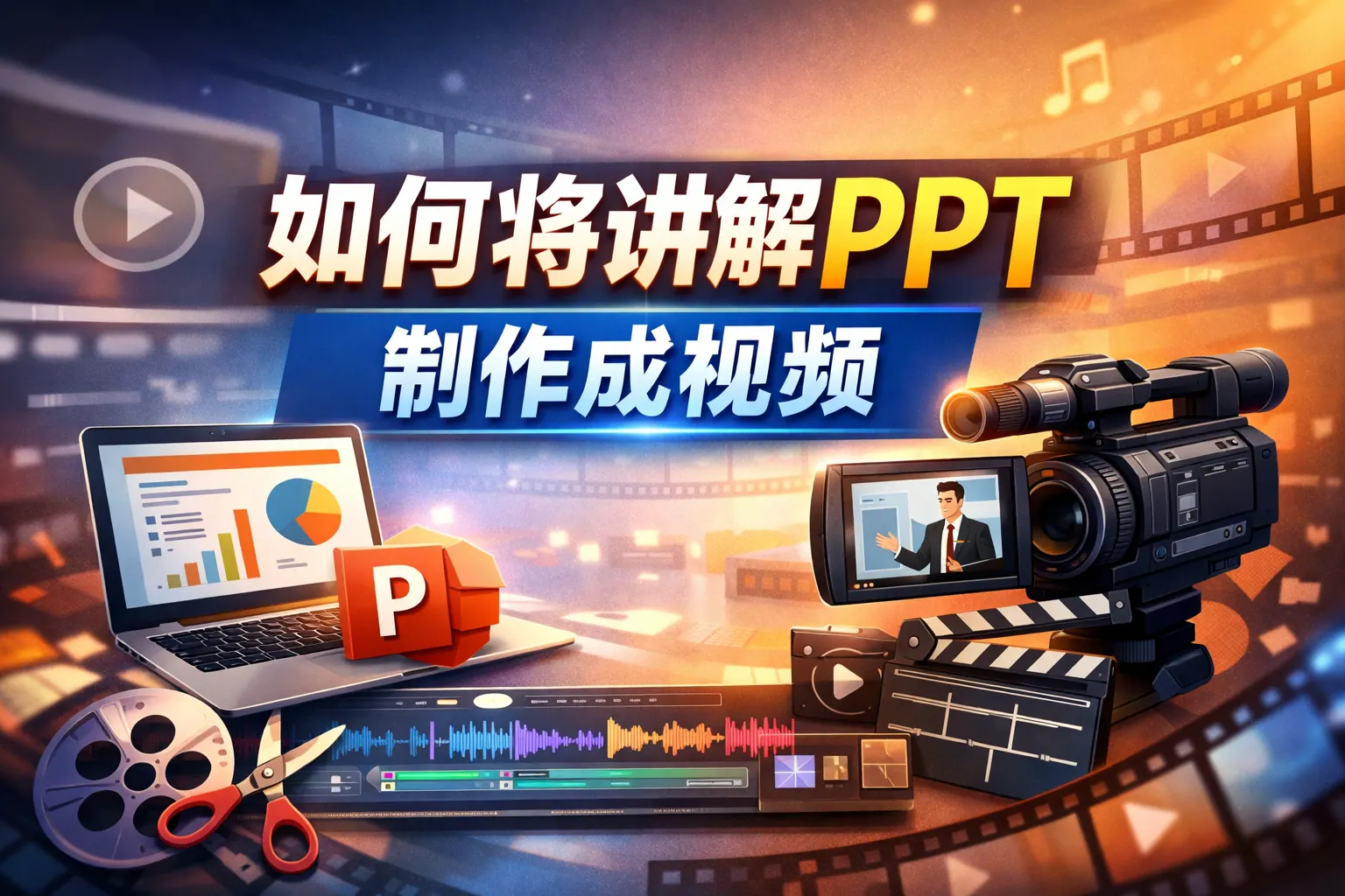 如何将讲解ppt制作成视频